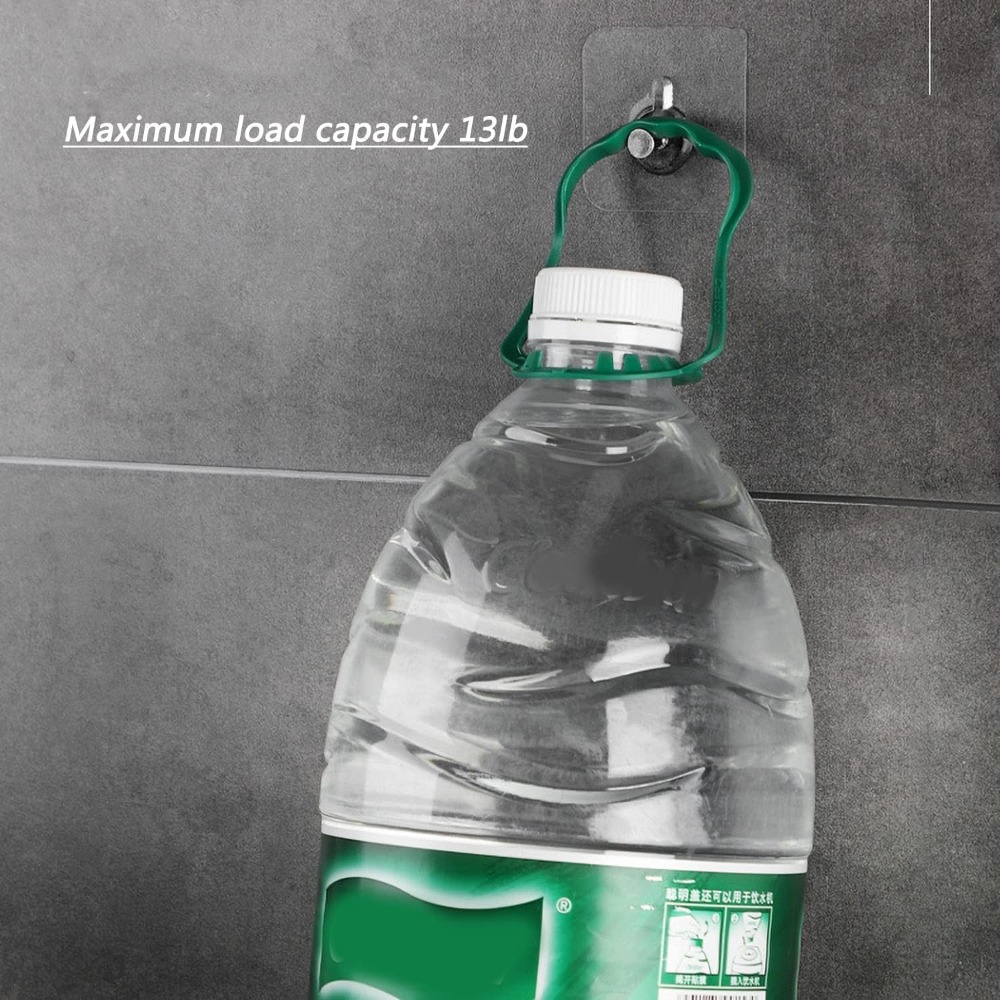 Home Bathroom Decor - 14 sztuk samoprzylepnych haczyków ściennych bez