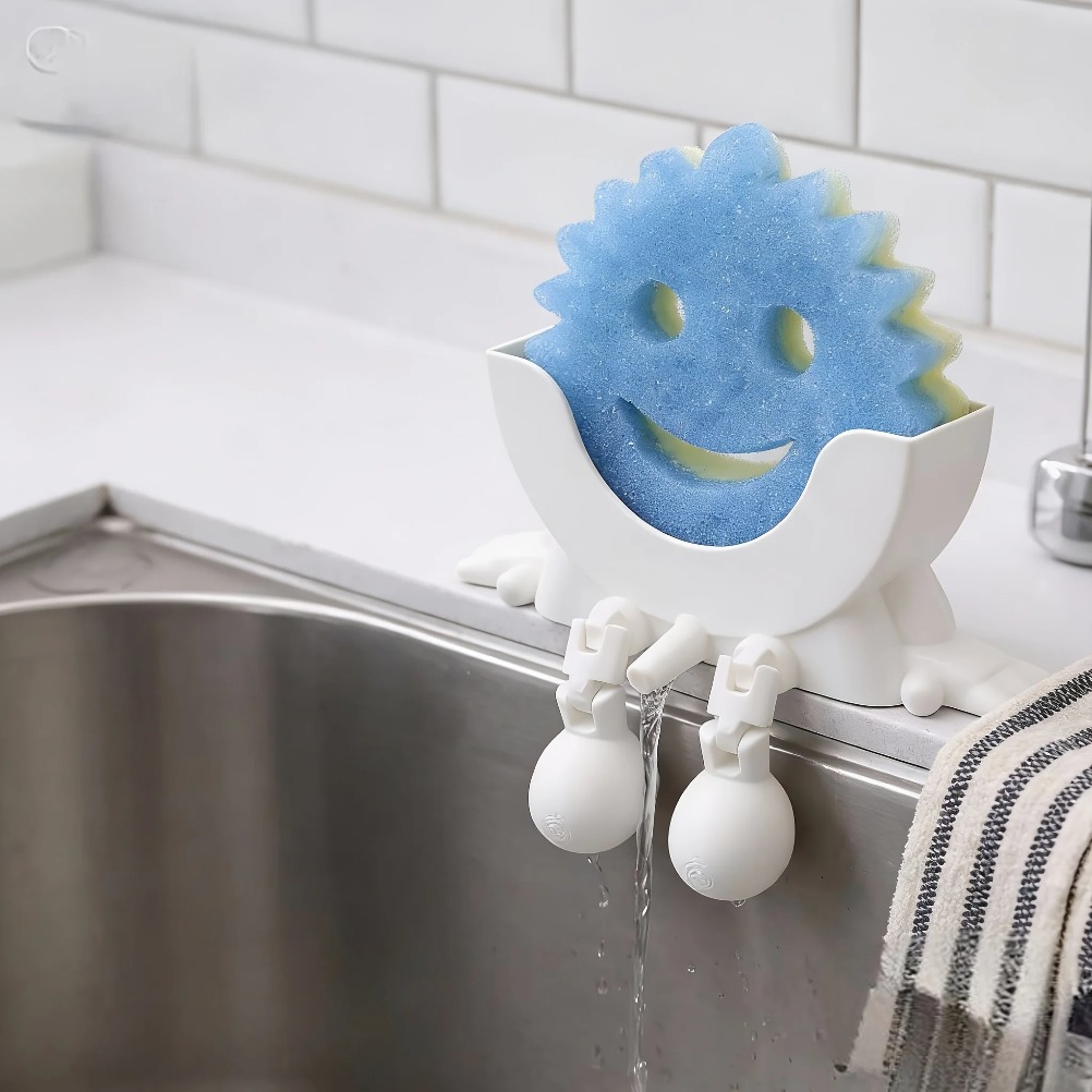 Home Bathroom Decor - Ociekacz na mydło i gąbkę 2w1,