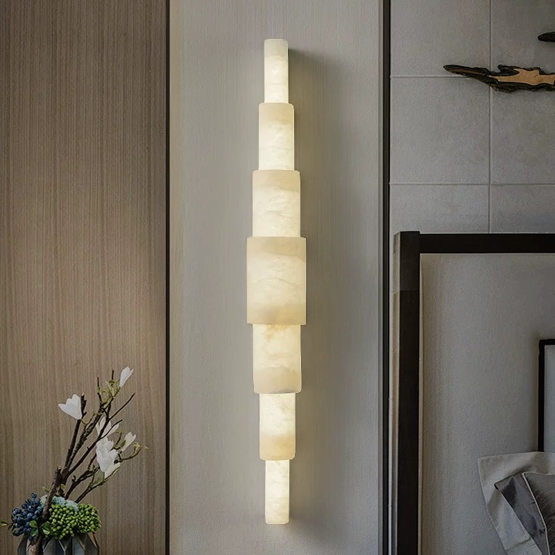 Home Hardware Bathroom Lighting - Nowa marmurowa lampa sufitowa/ścienna 2026, metalowy