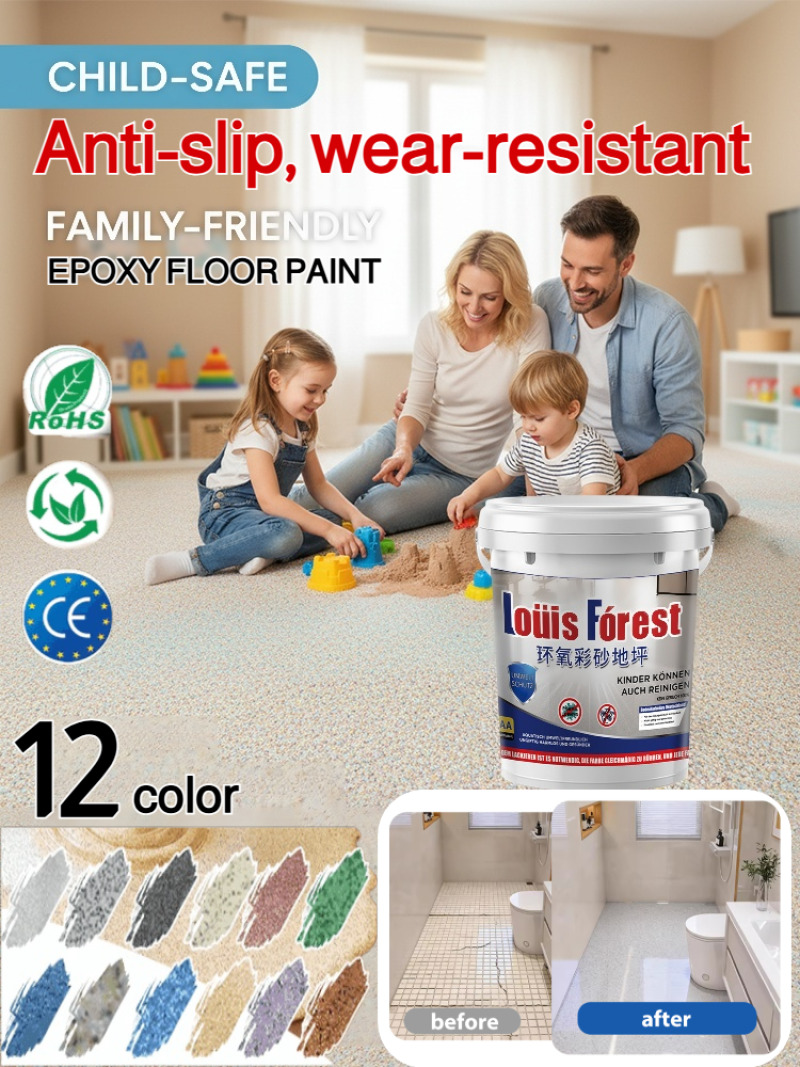 Home Bathroom Wear - Farba epoksydowa do terrazzo, samopoziomująca, na