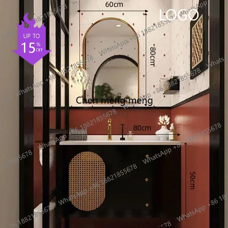 Home Bathroom Cabinets - Szafka pod umywalkę P3, wąska, zamknięta,
