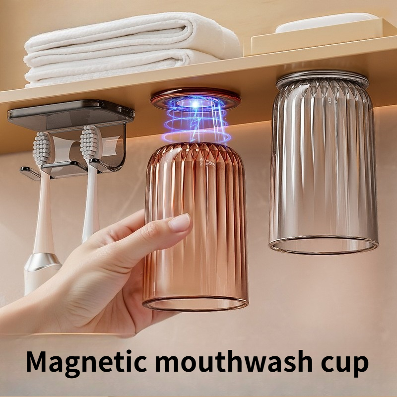 Home Bathroom Cabinets - Magnetyczny uchwyt na kubek do płukania