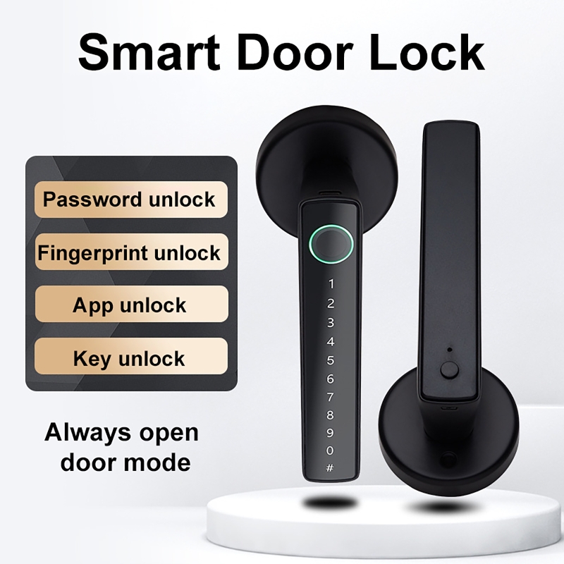 Home Bathroom Lock - Inteligentny zamek do drzwi APP/Hasło/Odznaczanie odciskiem