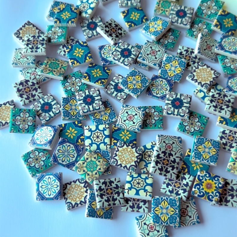 Home Bathroom Tiles - 150g DIY Mozaika Dekoracyjna Płytki Ręcznie