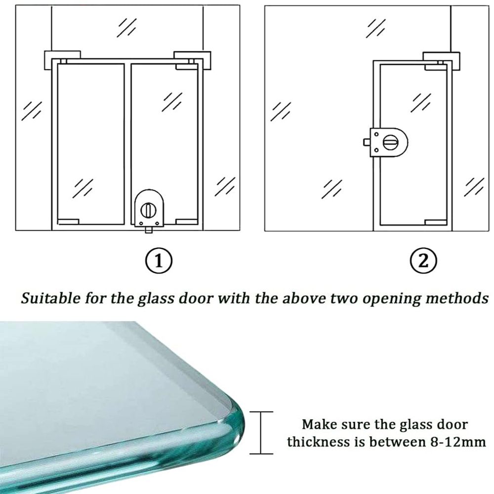 Zamek do łazienki, biura, zabe – Home Bathroom Lock recenzja i cena