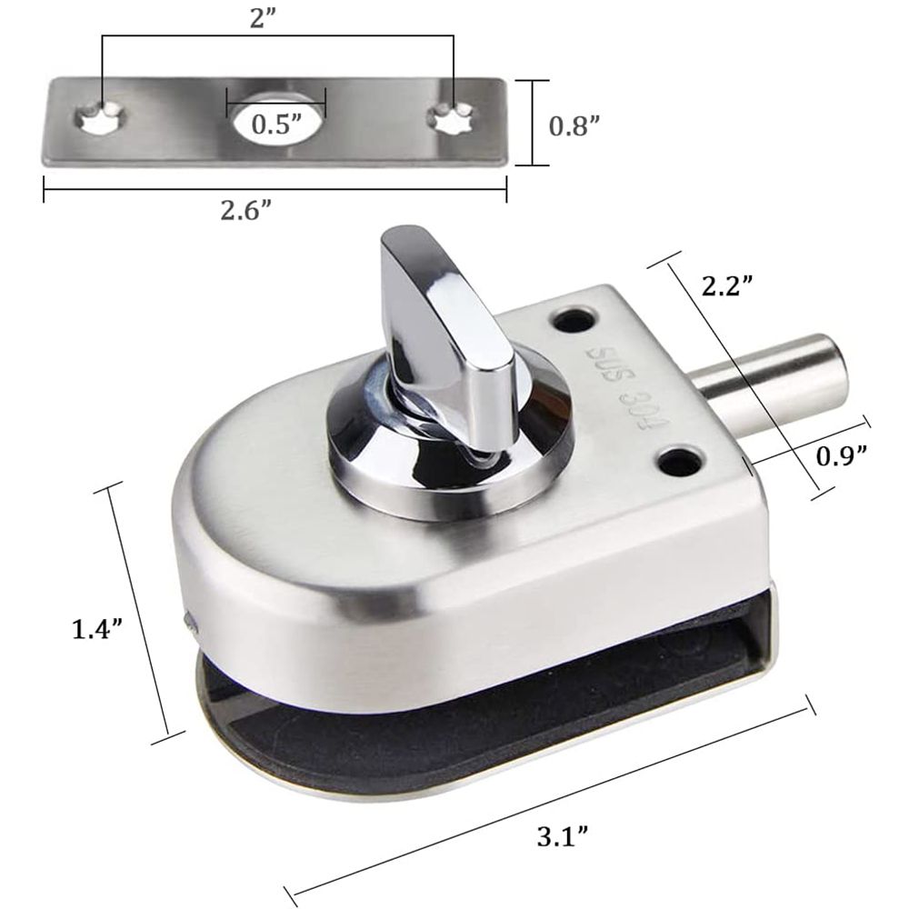 Zamek do łazienki, biura, zabe – Home Bathroom Lock recenzja i cena
