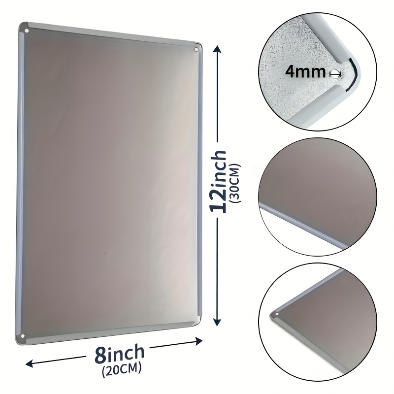 Stylowa metalowa tabliczka z g – Home Bathroom Decor recenzja i cena