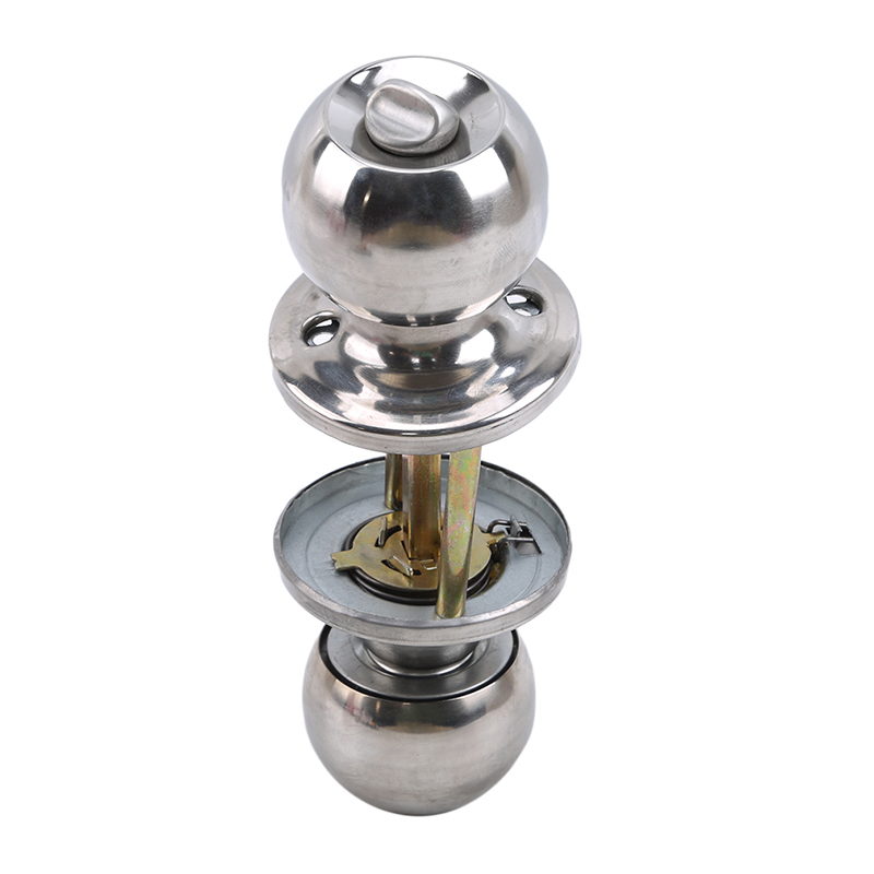 Okrągła gałka do drzwi zamykan – Home Bathroom Lock recenzja i cena