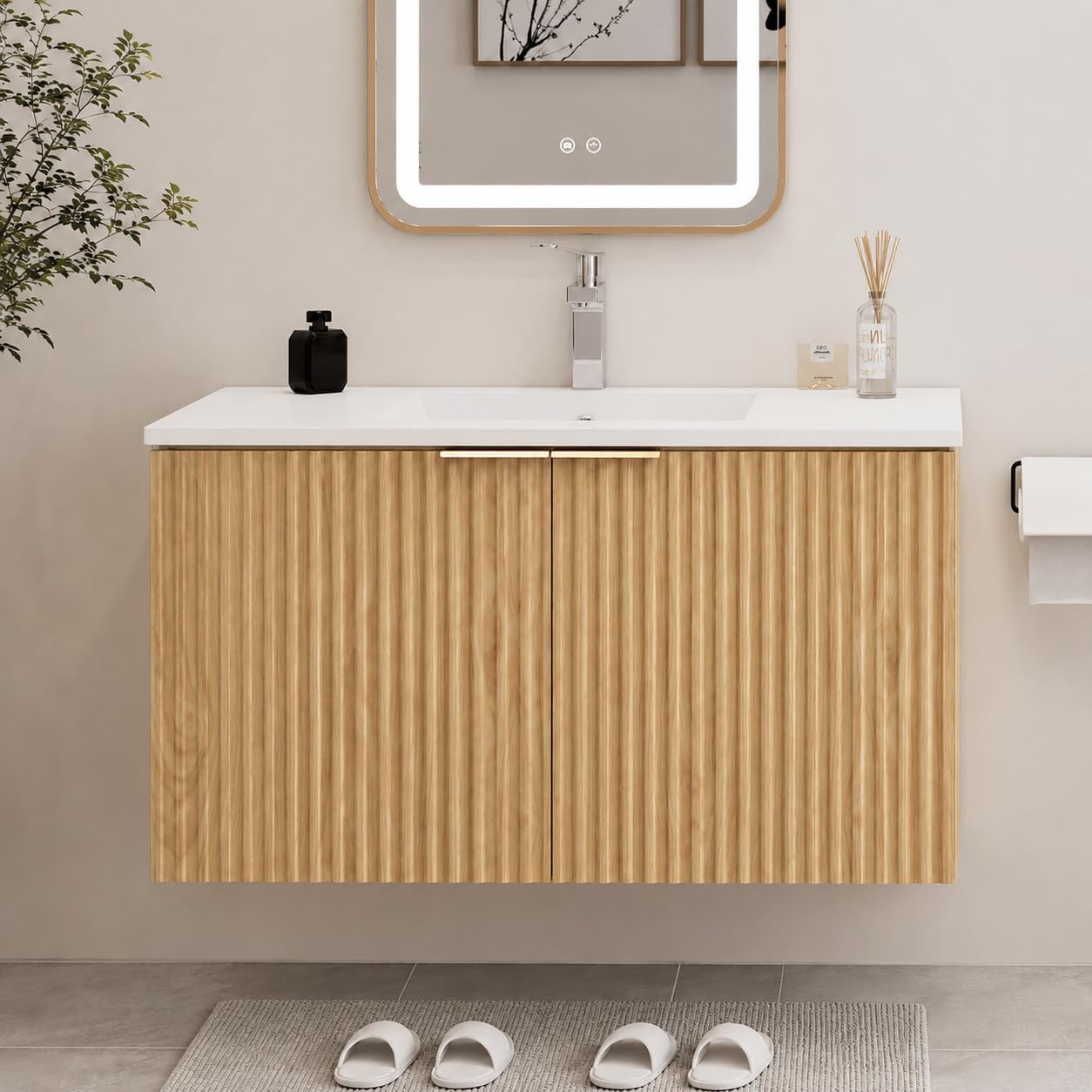 Nowoczesna wisząca szafka łazi – Home Bathroom Cabinets recenzja i cena