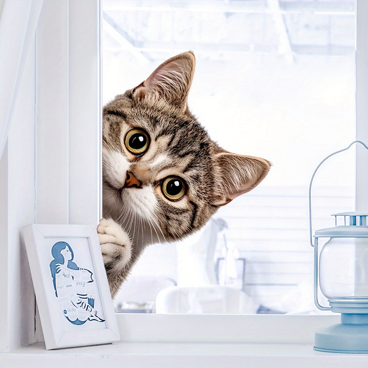 Zabawna naklejka na ścianę z k – Home Bathroom Cabinets recenzja i cena