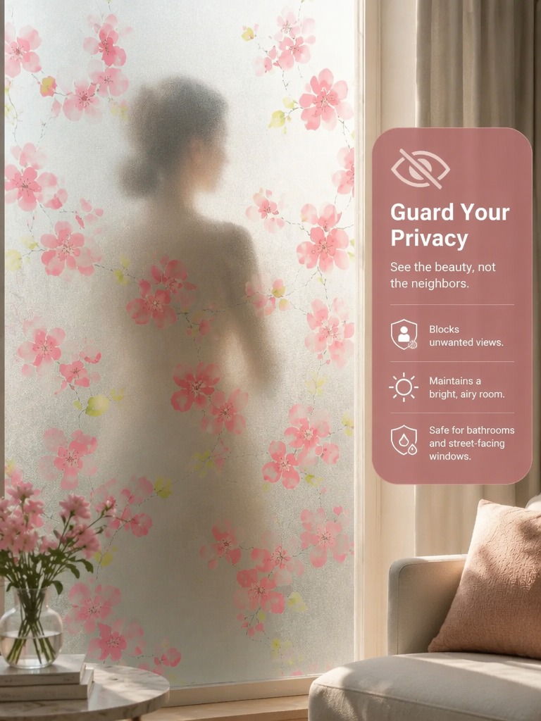 Matowa folia okienna zapewniaj – Home Bathroom Glass recenzja i cena