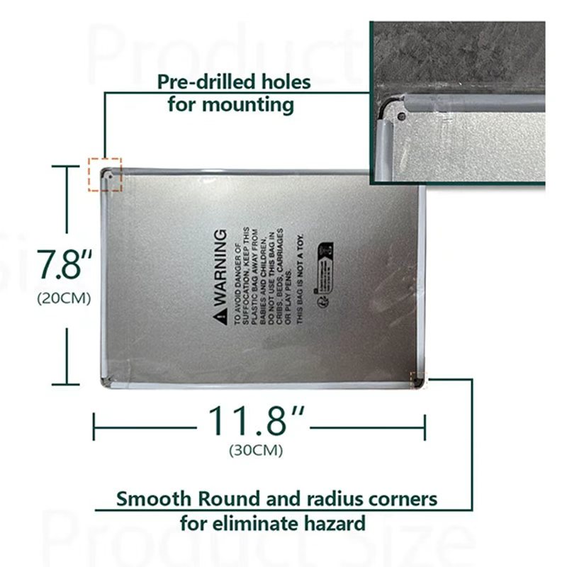 Vintage Metalowe Tabliczki Bar – Home Bathroom Decor recenzja i cena
