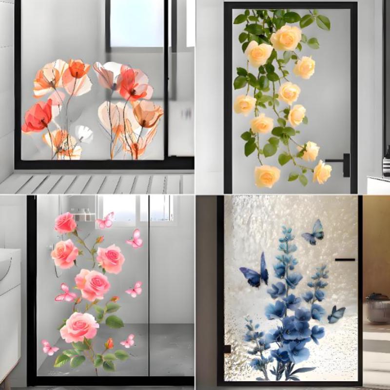 Naklejki na szybę w kształcie  – Home Bathroom Glass recenzja i cena