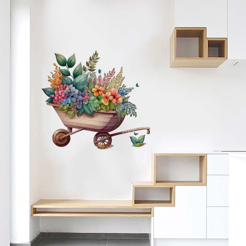 Wiejski Styl Kwiat Akwarela Na – Home Bathroom Wall Tiles recenzja i cena