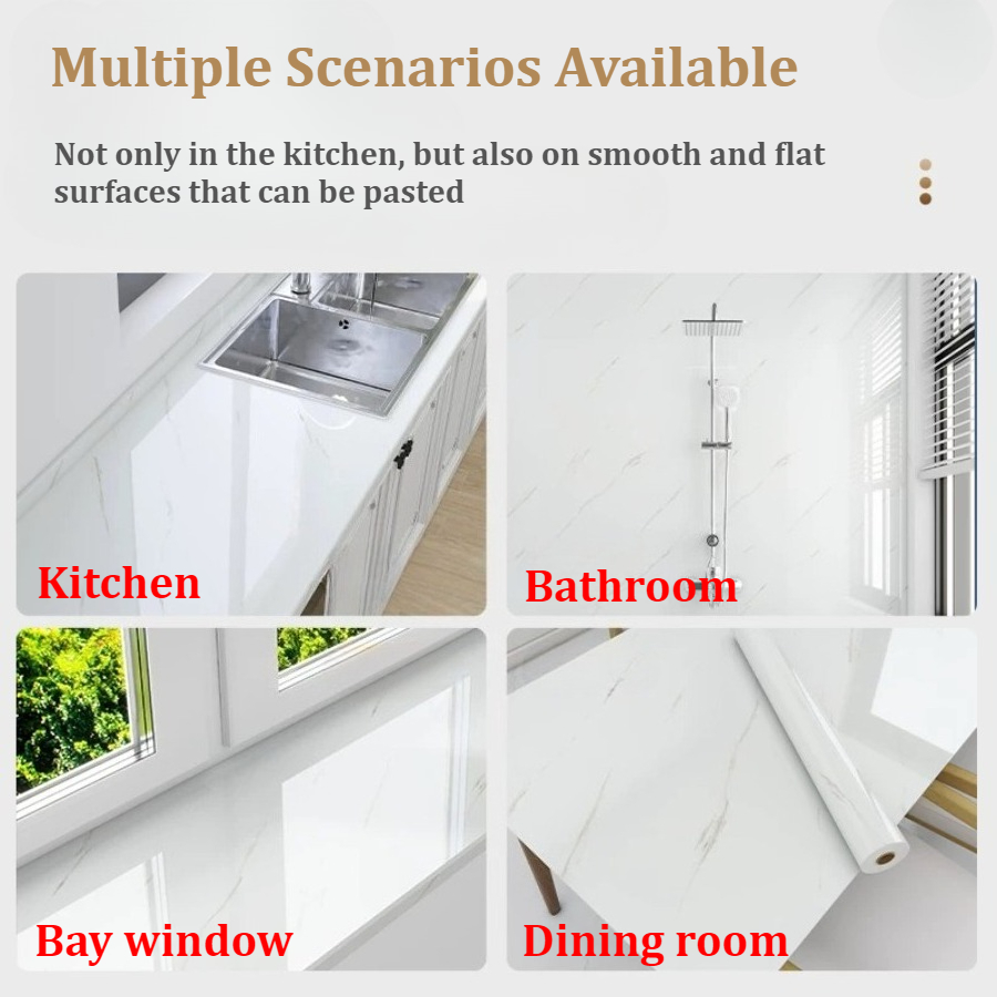 Gruba samoprzylepna naklejka n – Home Bathroom Wall Tiles recenzja i cena