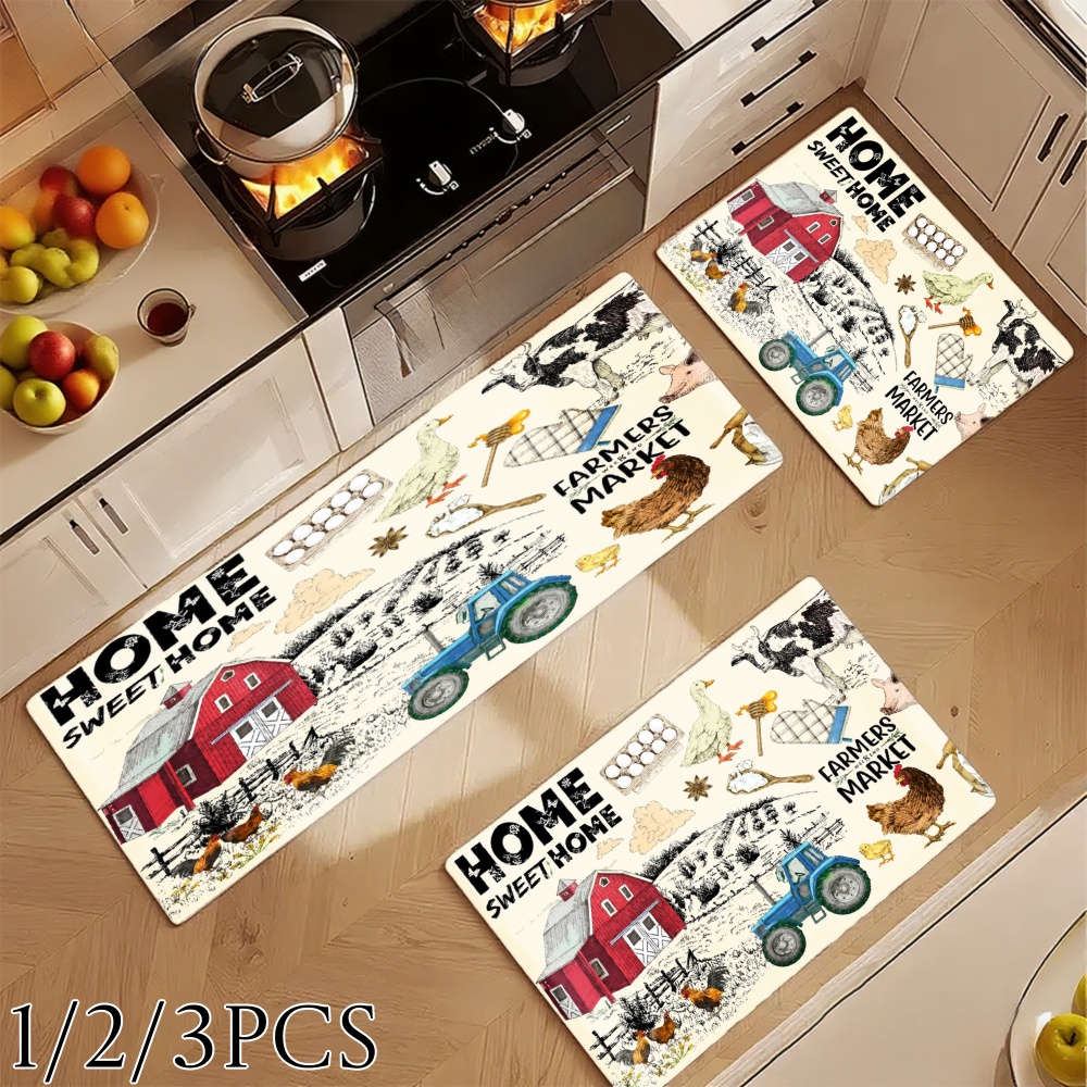 3-częściowy zestaw dywaników k – Home Kitchen Bathroom Marketing recenzja i cena