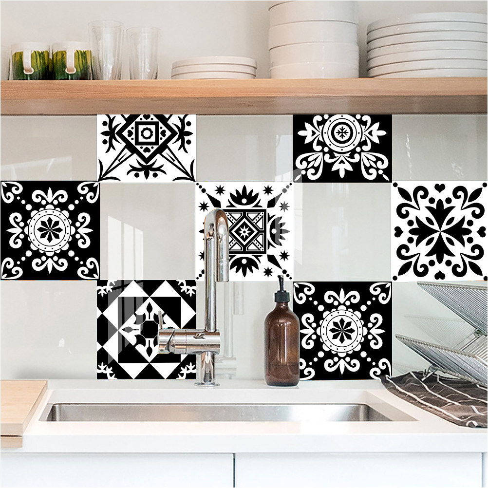 10 szt. Naklejki ścienne do de – Home Bathroom Wall Tiles recenzja i cena