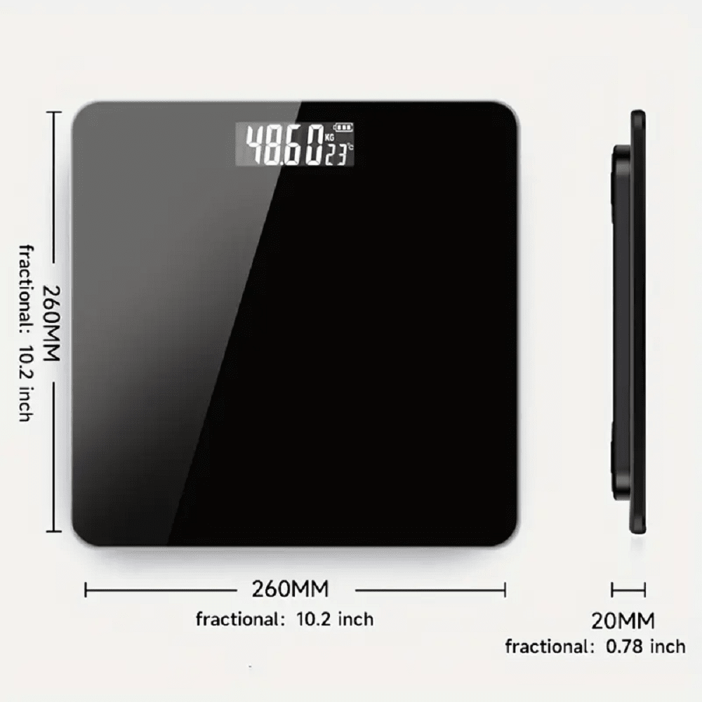Cyfrowa waga łazienkowa PC, sz – Home Bathroom Glass recenzja i cena