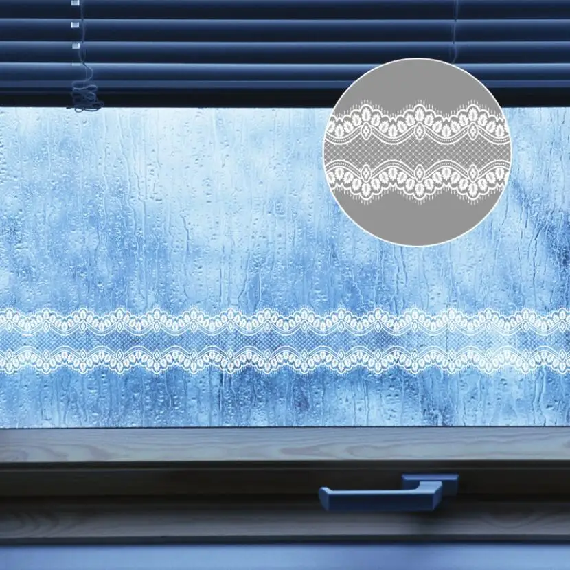 Słodkie koronkowe naklejki na  – Home Bathroom Tiles recenzja i cena